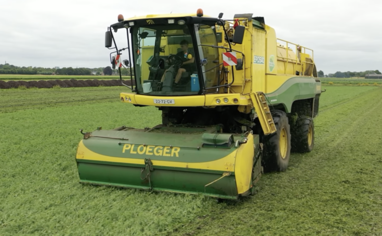 Chauffeurs erwtenoogst Nederland