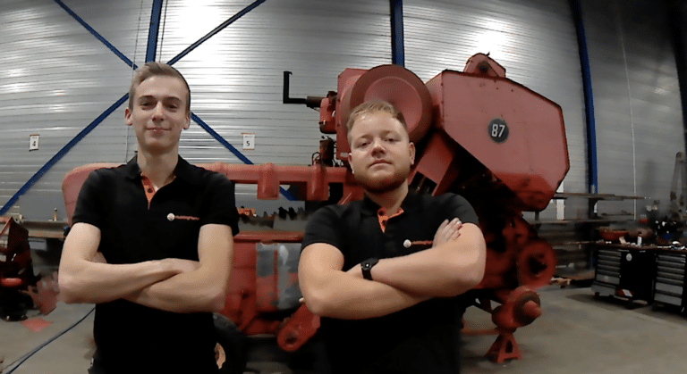 MF Combine remodeled Mike Niels