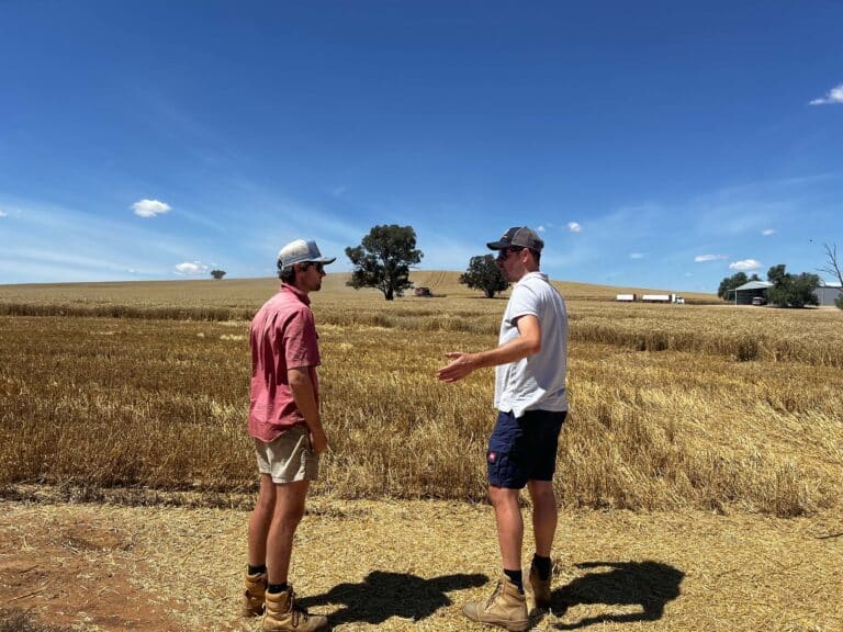 Blogpost 1 Nico talking in the field