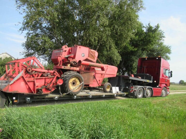 MF combine remodeled